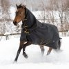 Derka padokowa z odpinanym kołnierzem 50g 1200D IRISH - Bucas - black/gold